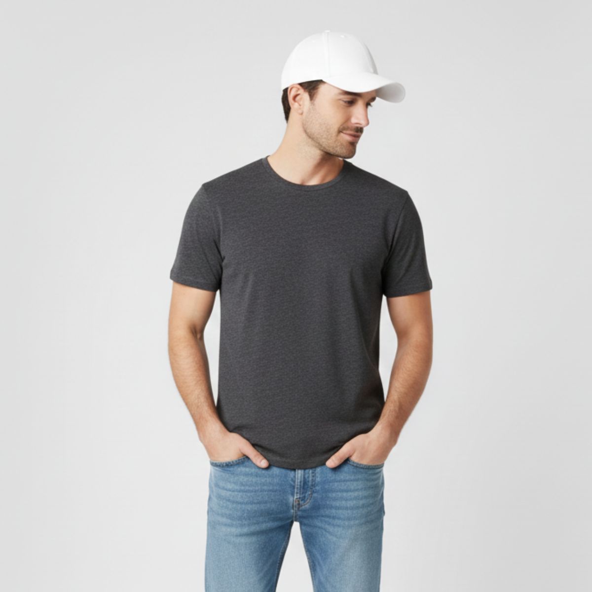 Casquette Baseball Homme Blanche