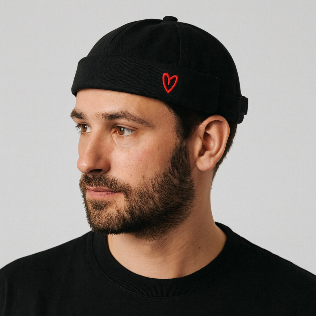 Bonnet Casquette Noir