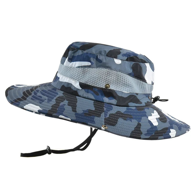 Bob Homme Militaire Camouflage Respirable et Léger