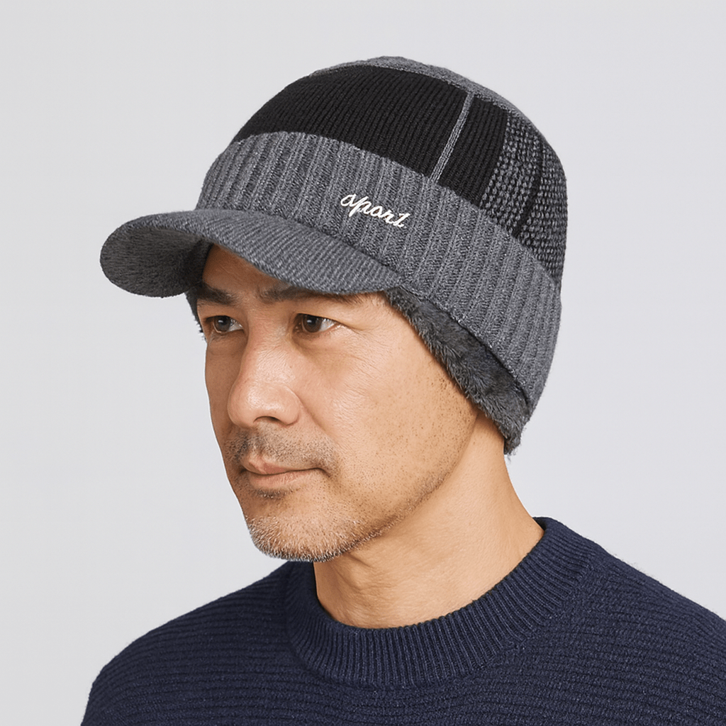 Bonnet Casquette Homme avec Visière