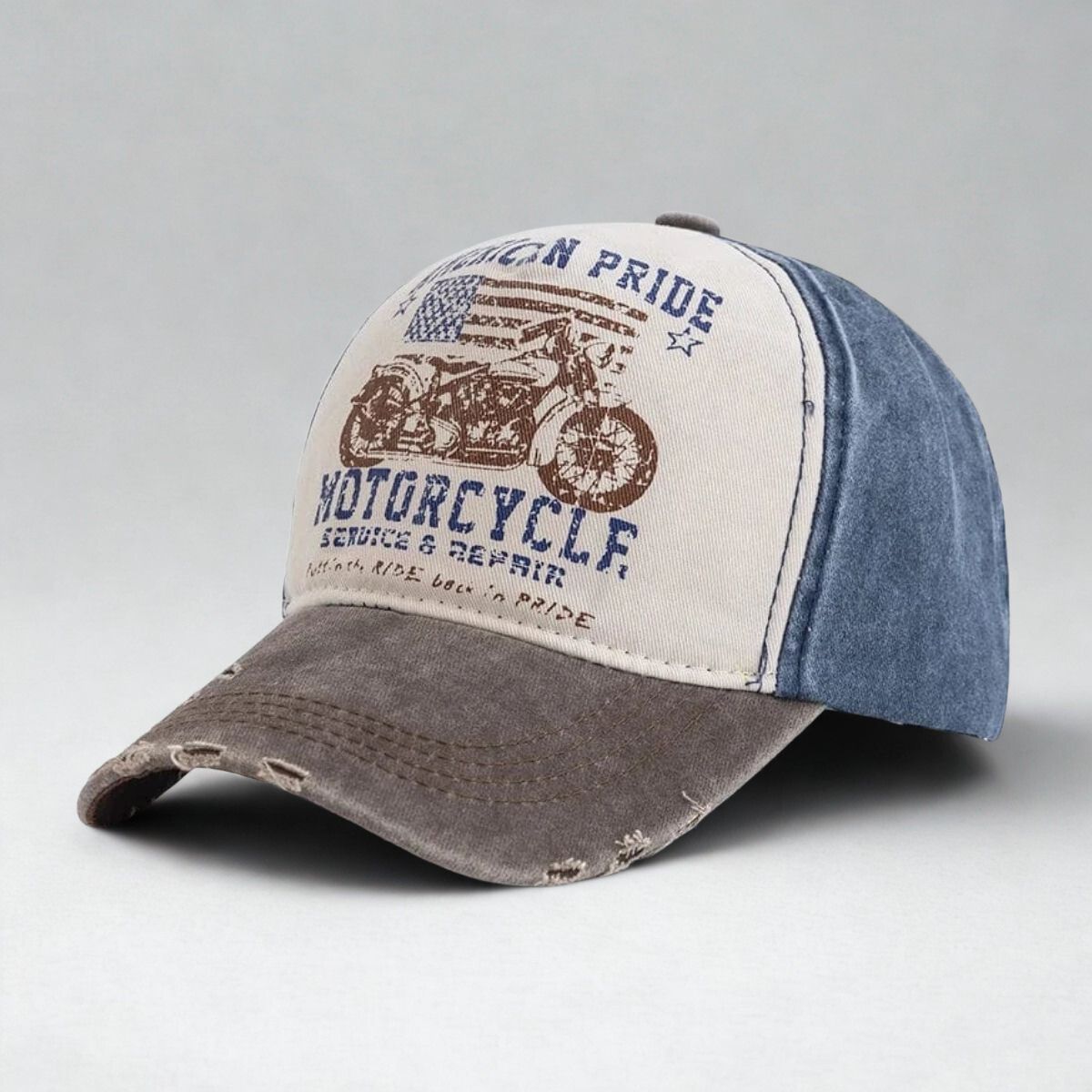 Casquette Moto Vintage