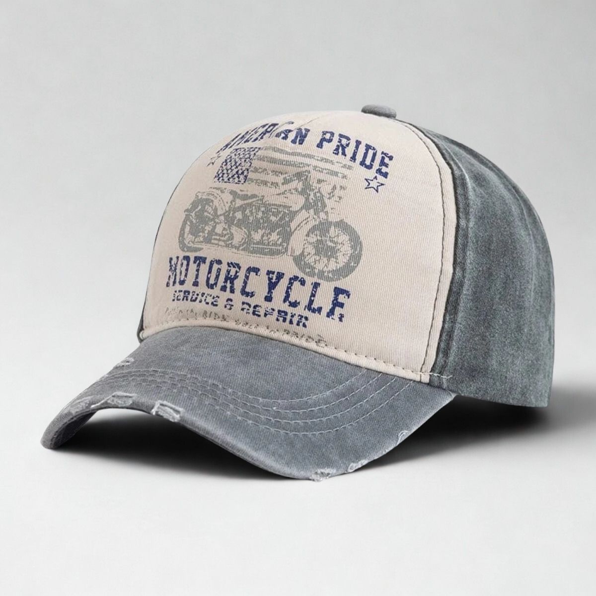 Casquette Moto Vintage