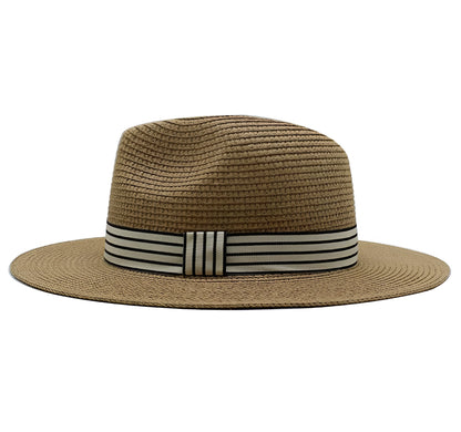 Chapeau Panama Unisexe Rayé – Luca