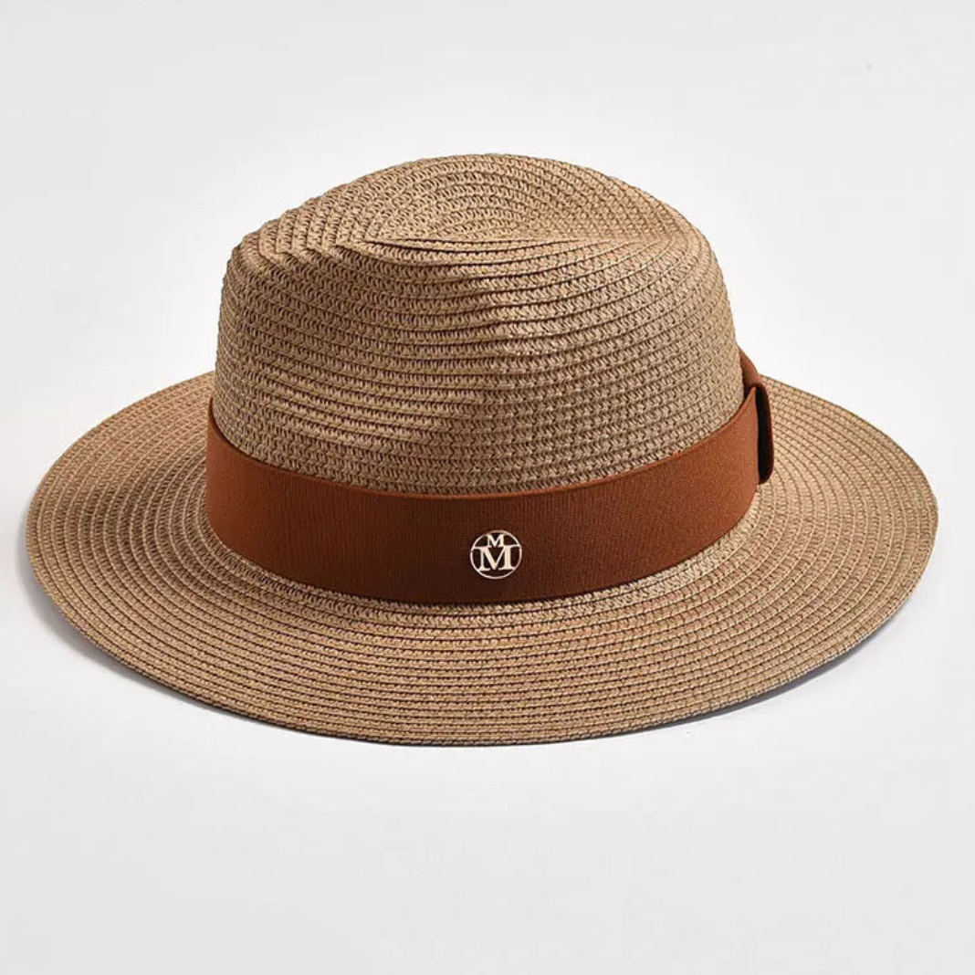 Chapeau Panama Classique Bande Contrastée – Milano