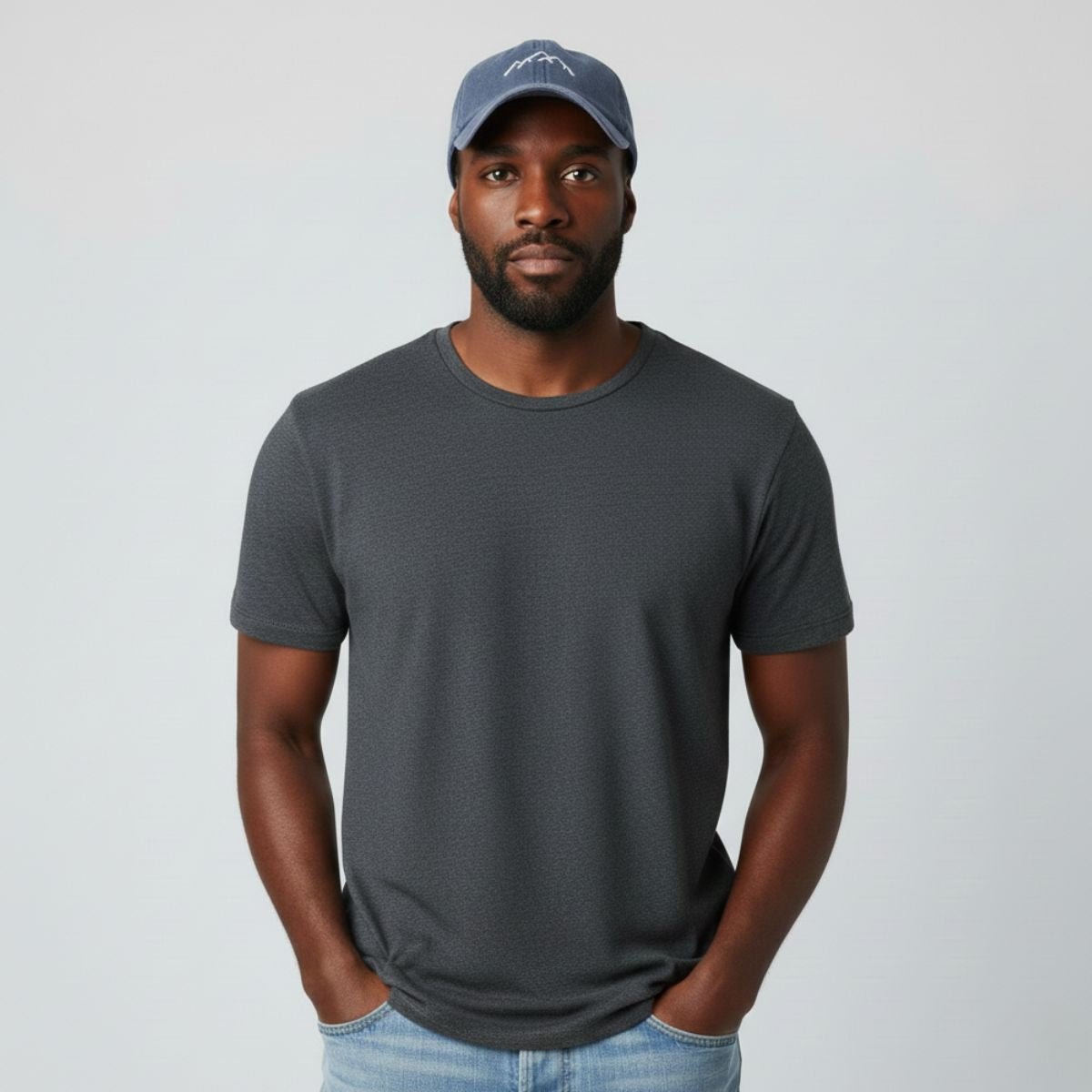 Casquette Baseball Homme Bleu Marine