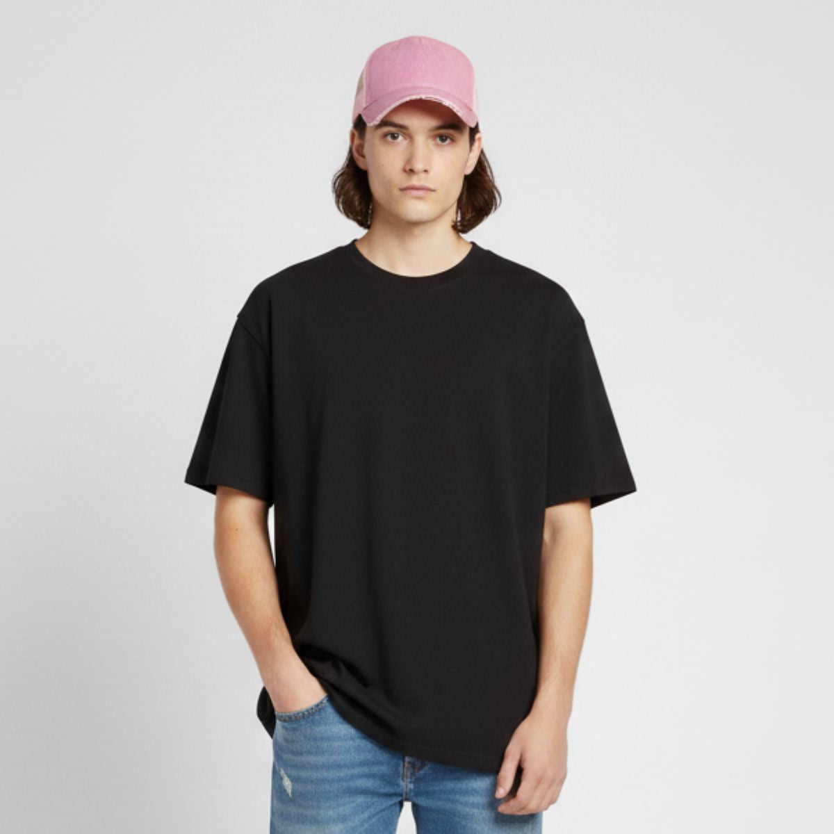 Casquette Baseball Homme Rose