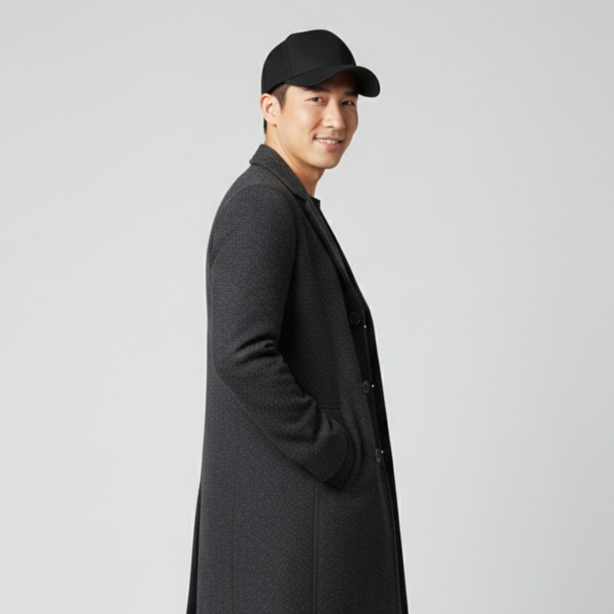 Casquette Baseball Noir Homme