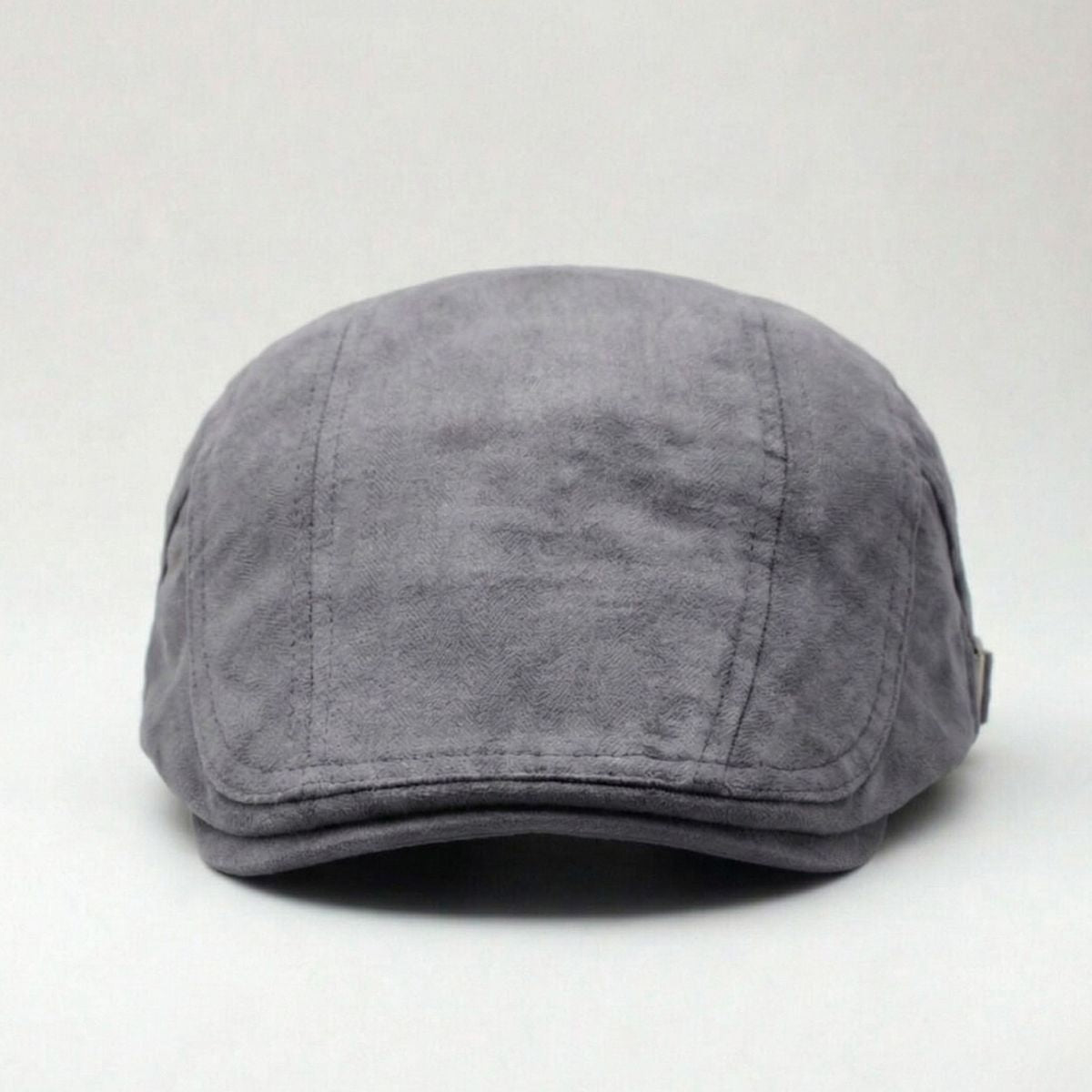 Casquette Plate Grise Homme