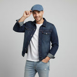 Casquette Plate Homme Bleu Marine