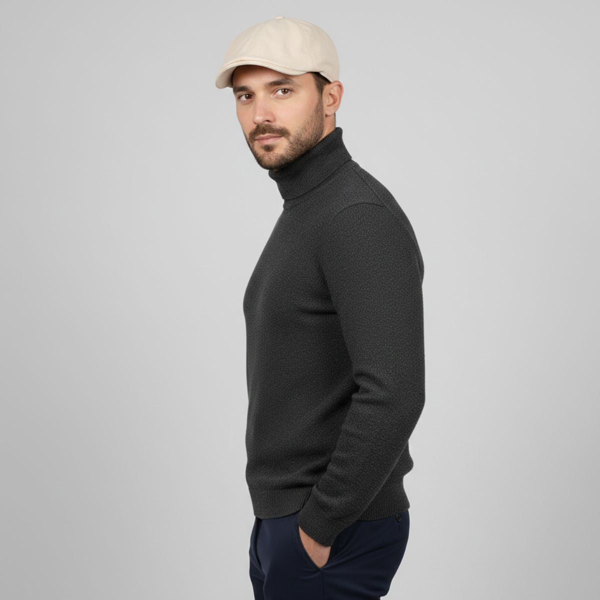 Casquette Plate Homme Moderne
