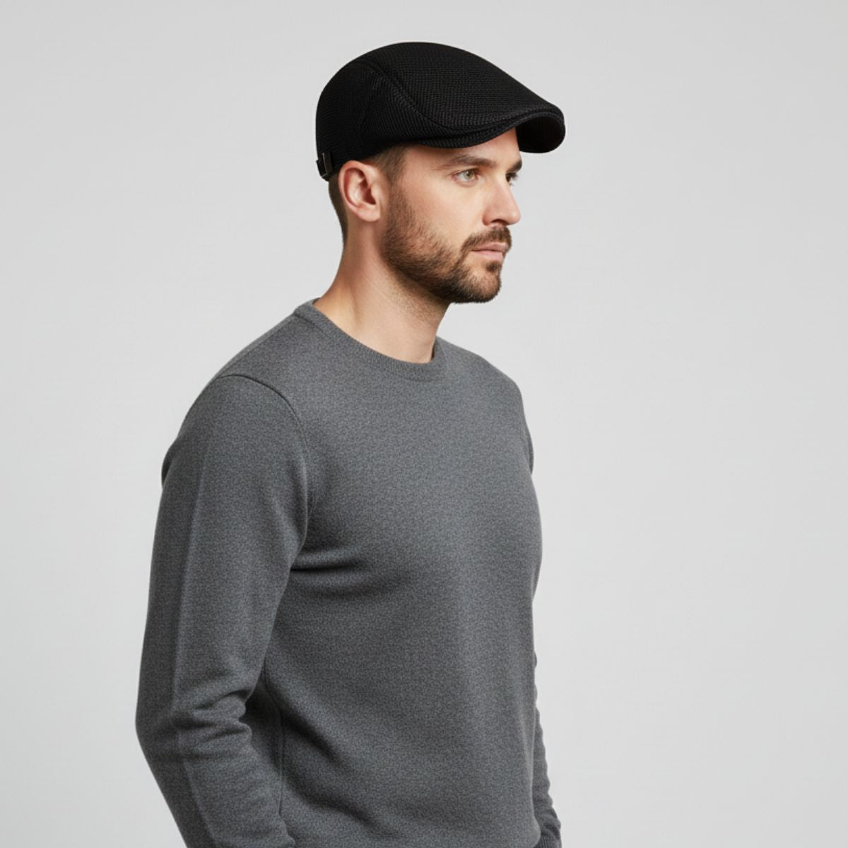 Casquette Plate Homme Tendance Vintage