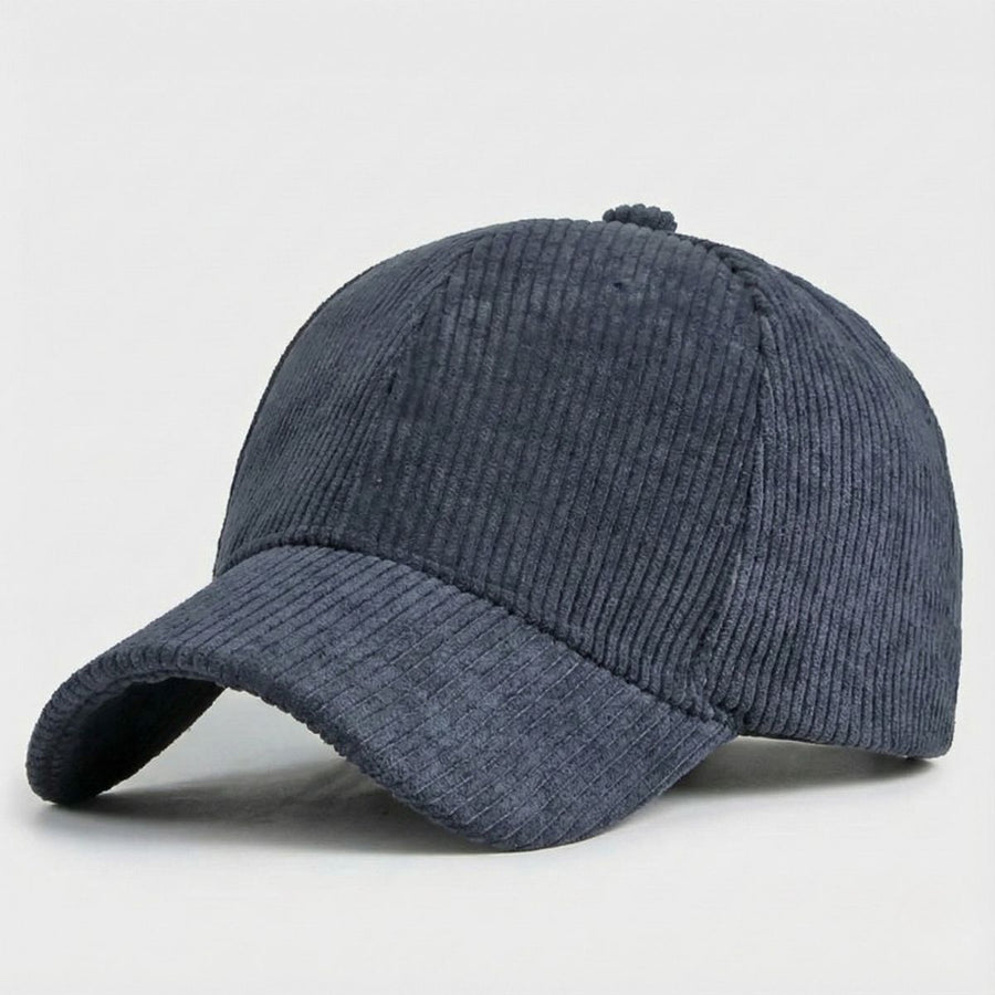 Casquette Velours Homme Bleu Marine