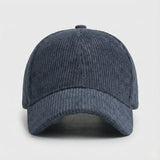 Casquette Velours Homme Bleu Marine