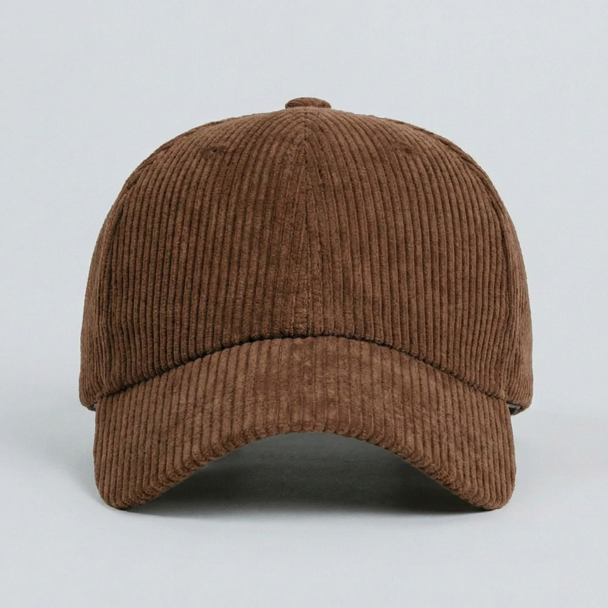Casquette Velours Marron Homme