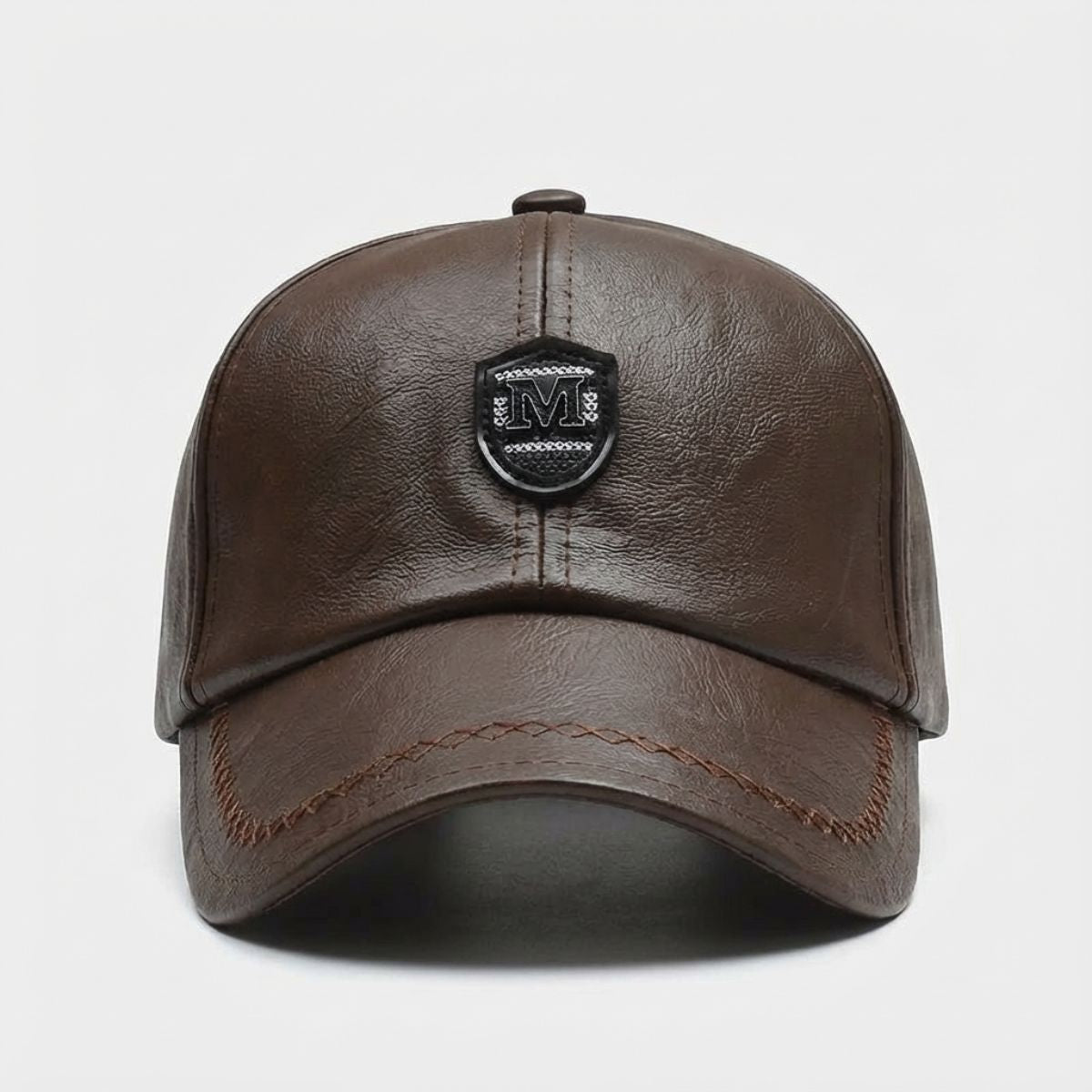 Casquette Baseball Cuir Homme