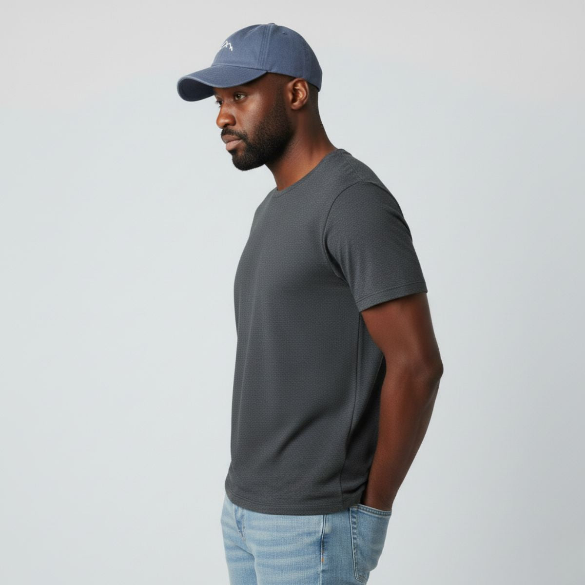 Casquette Baseball Homme Bleu Marine