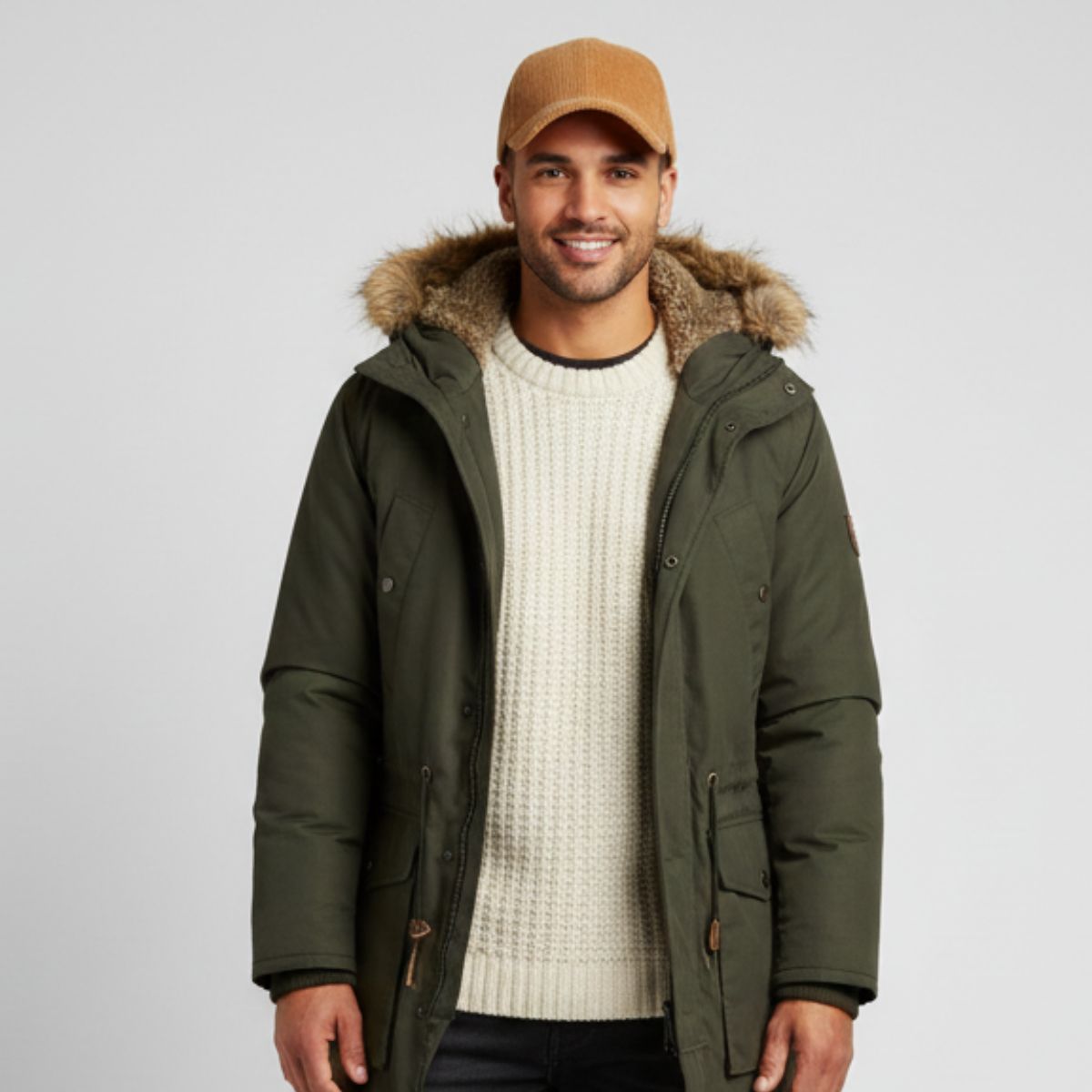 Casquette Baseball Homme Hiver