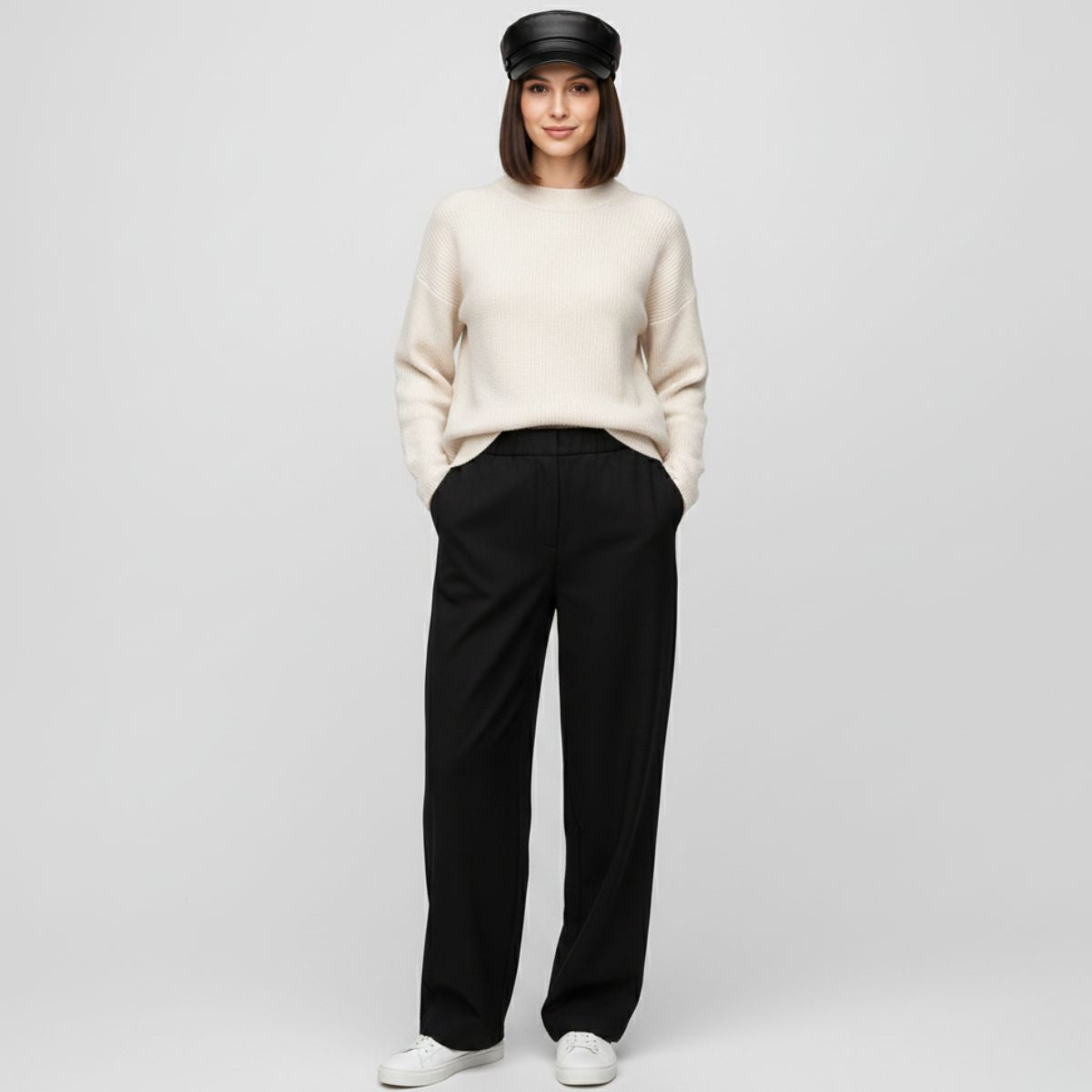 Casquette Marin Noire Femme