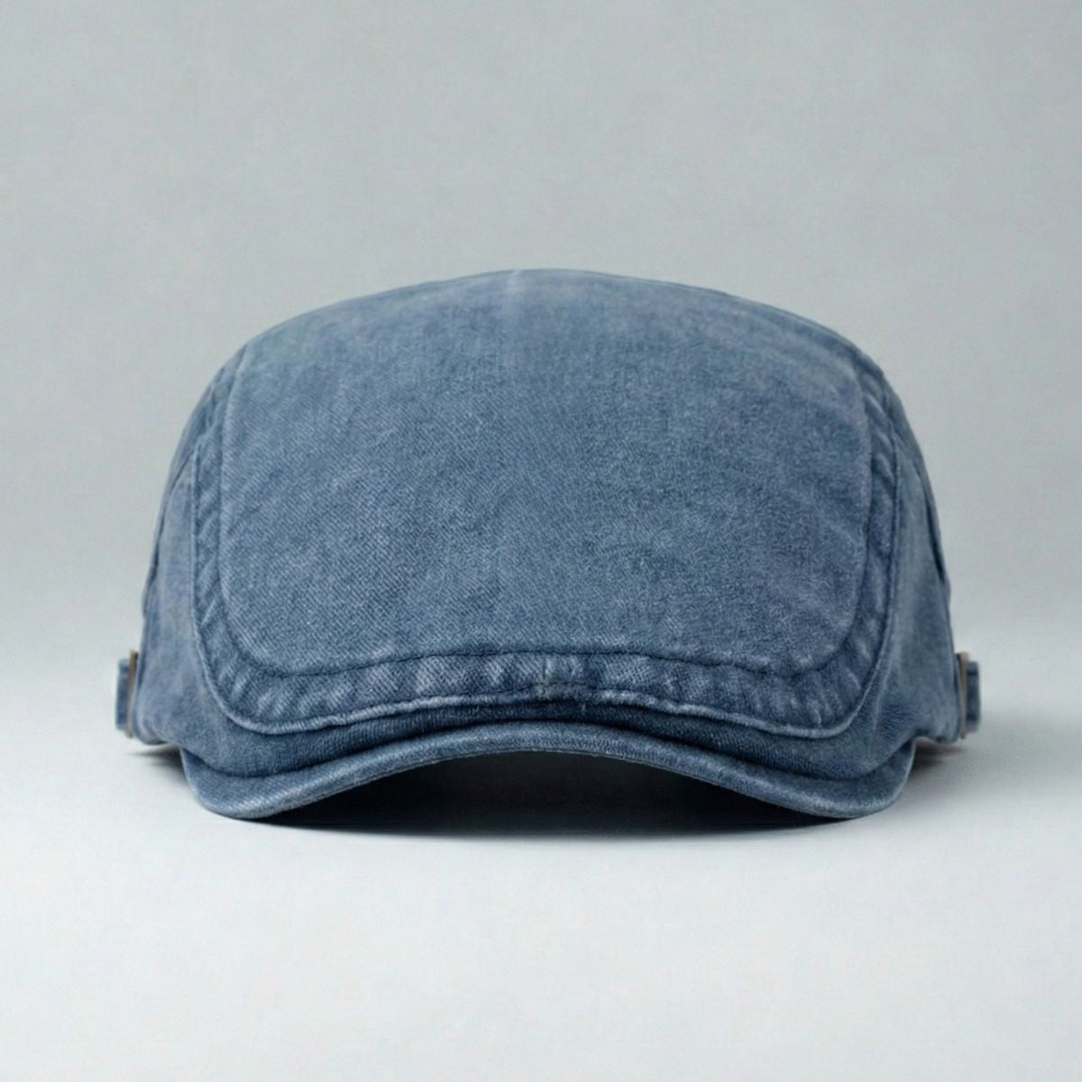 Casquette Plate Homme Bleu Marine