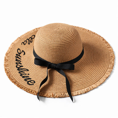 Chapeau de Paille Femme Pliable - LaceUp