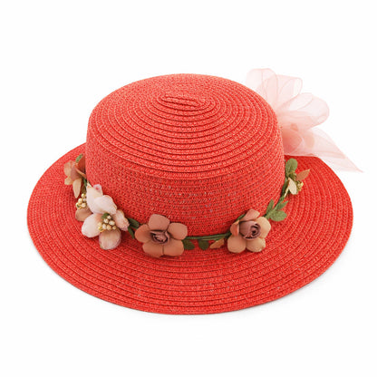 Chapeau de Paille à Fleur