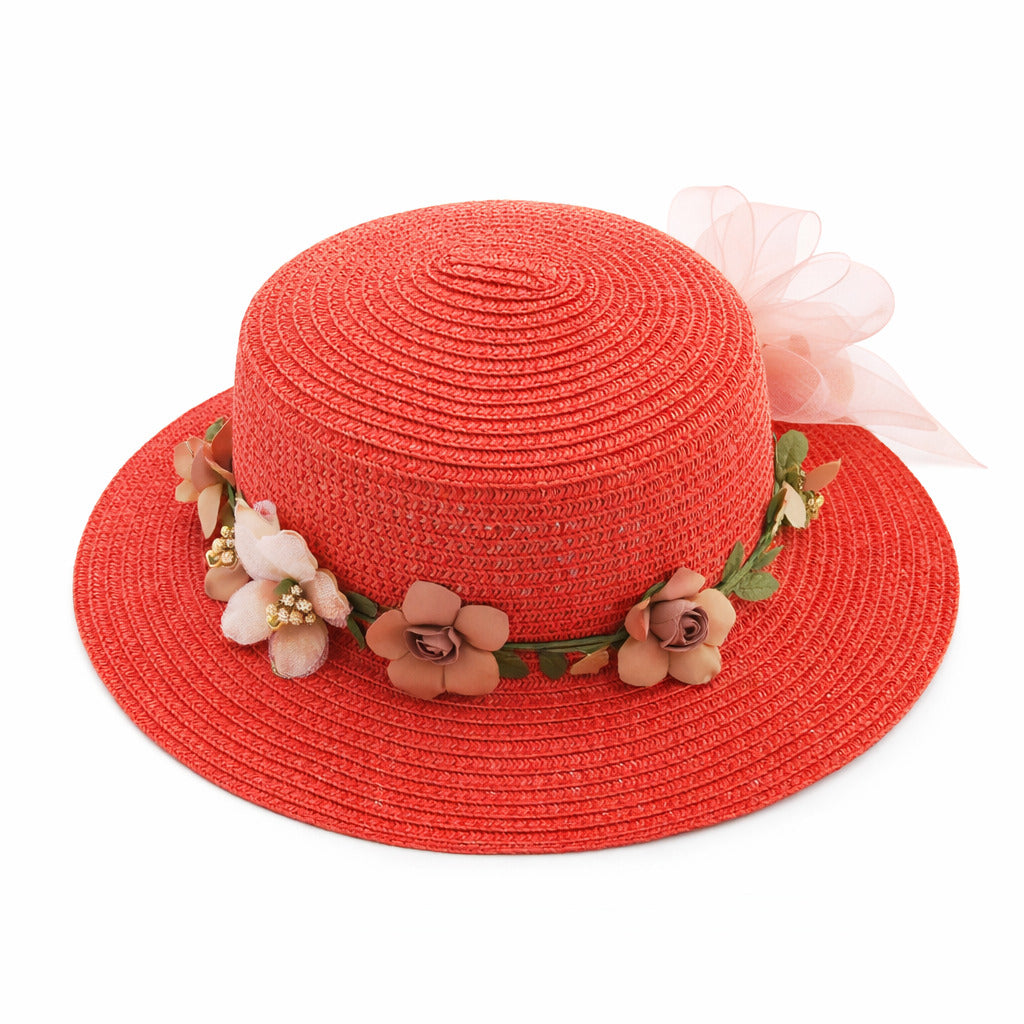 Chapeau de Paille à Fleur