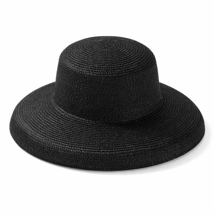 Chapeau de Paille à Large Bord – Forme Structurée Élancée
