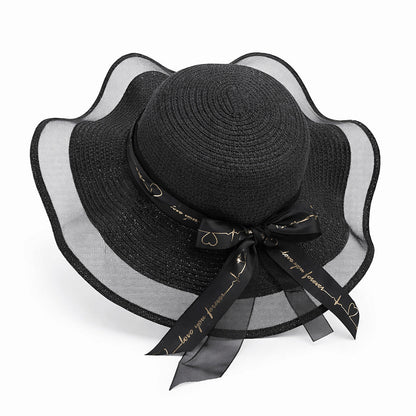 Chapeau de Paille Femme à Ruban - Poppy