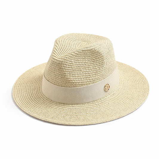 Chapeau Panama Classique Bande Contrastée – Milano