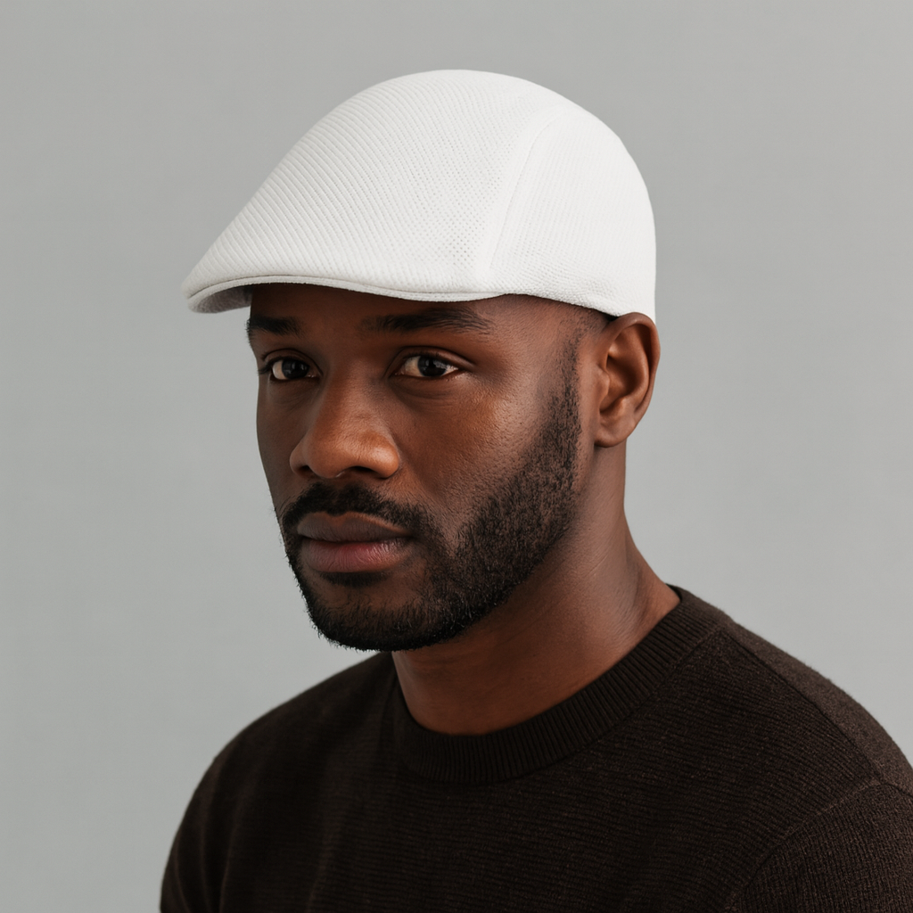 Casquette Beret Blanc