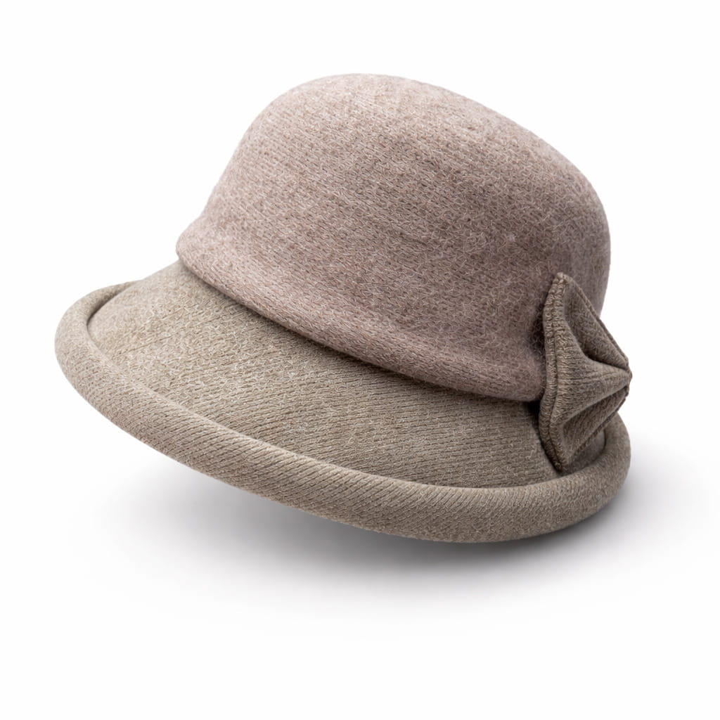 Chapeau Melon Cloche Femme Épais Hiver