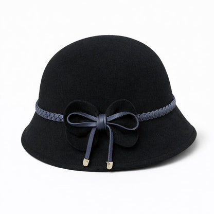 Chapeau Cloche Melon en Laine Femme - Pimpant