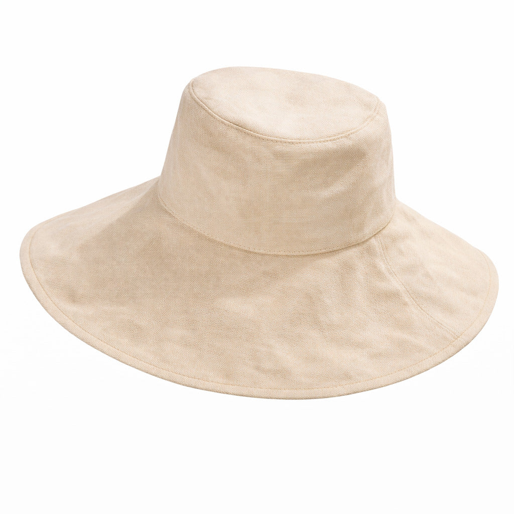 Bob Femme 100% Coton Pliable à Large Bord - Outdoor