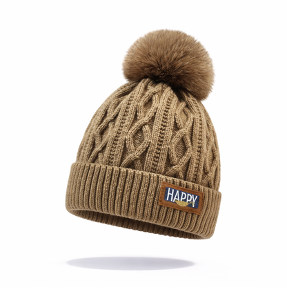 Bonnet Hiver avec Pompon Doux –  Douilly