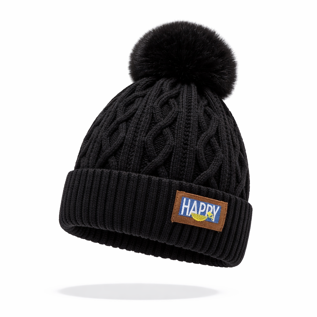 Bonnet Hiver avec Pompon Doux –  Douilly