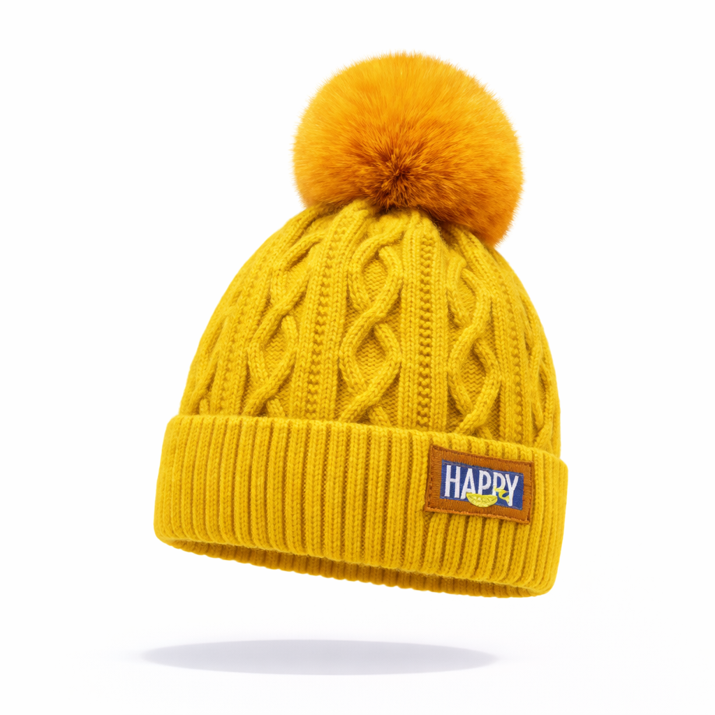 Bonnet Hiver avec Pompon Doux –  Douilly