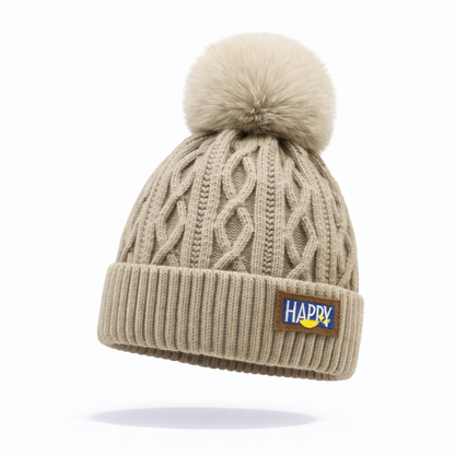 Bonnet Hiver avec Pompon Doux –  Douilly