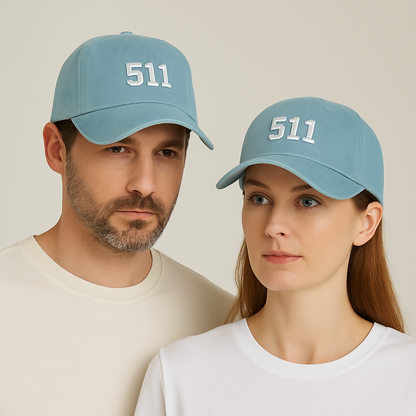 Casquette Baseball Unisexe Minimaliste – 511 Pastel