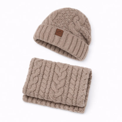 Ensemble Bonnet Femme et Écharpe Tricoté - Arctica