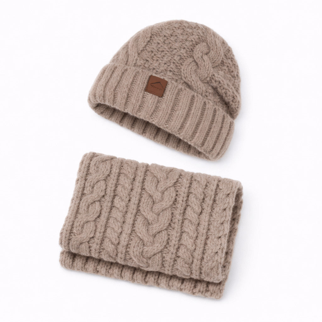 Ensemble Bonnet Femme et Écharpe Tricoté - Arctica