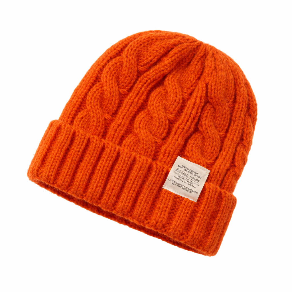 Bonnet Femme Cocoon Tricot Torsadé - Hivernia