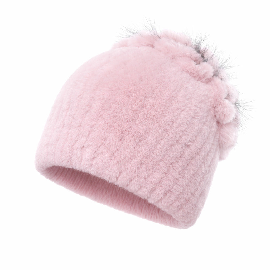 Bonnet Femme Luxe en Fausse Fourrure - Eolia
