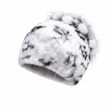 Bonnet Femme Luxe en Fausse Fourrure - Eolia