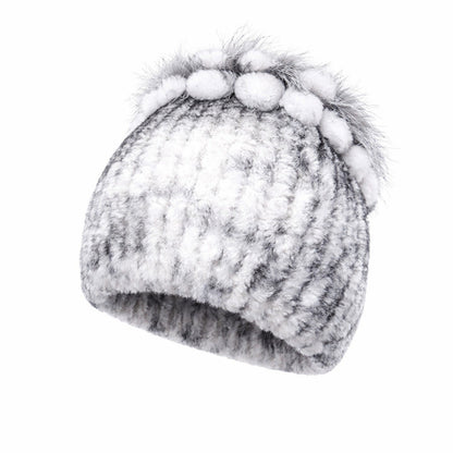 Bonnet Femme Luxe en Fausse Fourrure - Eolia