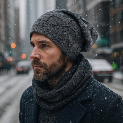 Bonnet Polaire à Motifs Géométriques - GeoWarm