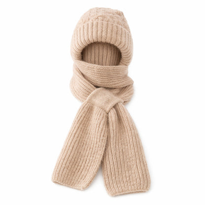 Bonnet Femme Intégral Coupe-Vent Épais - Alpine