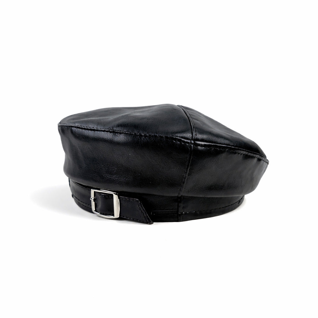 Béret en Cuir Femme
