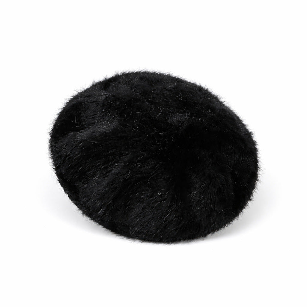 Béret Basque Femme Fourrure