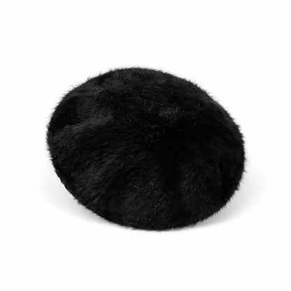 Béret Basque Femme Fourrure