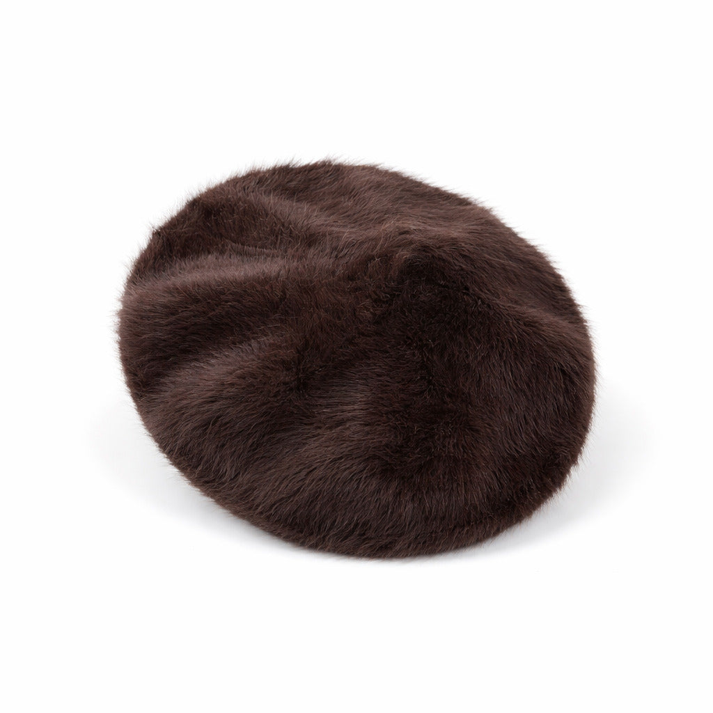 Béret Basque Femme Fourrure